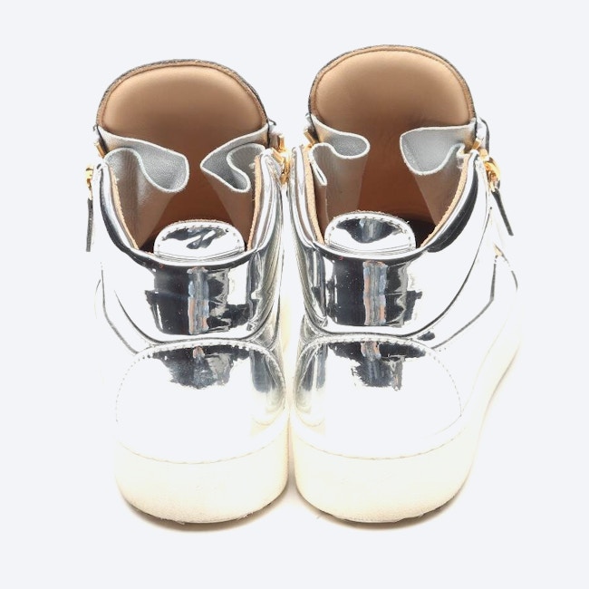 Image 3 of High-Top Sneakers EUR 39 Silver in color Metallic | Vite EnVogue