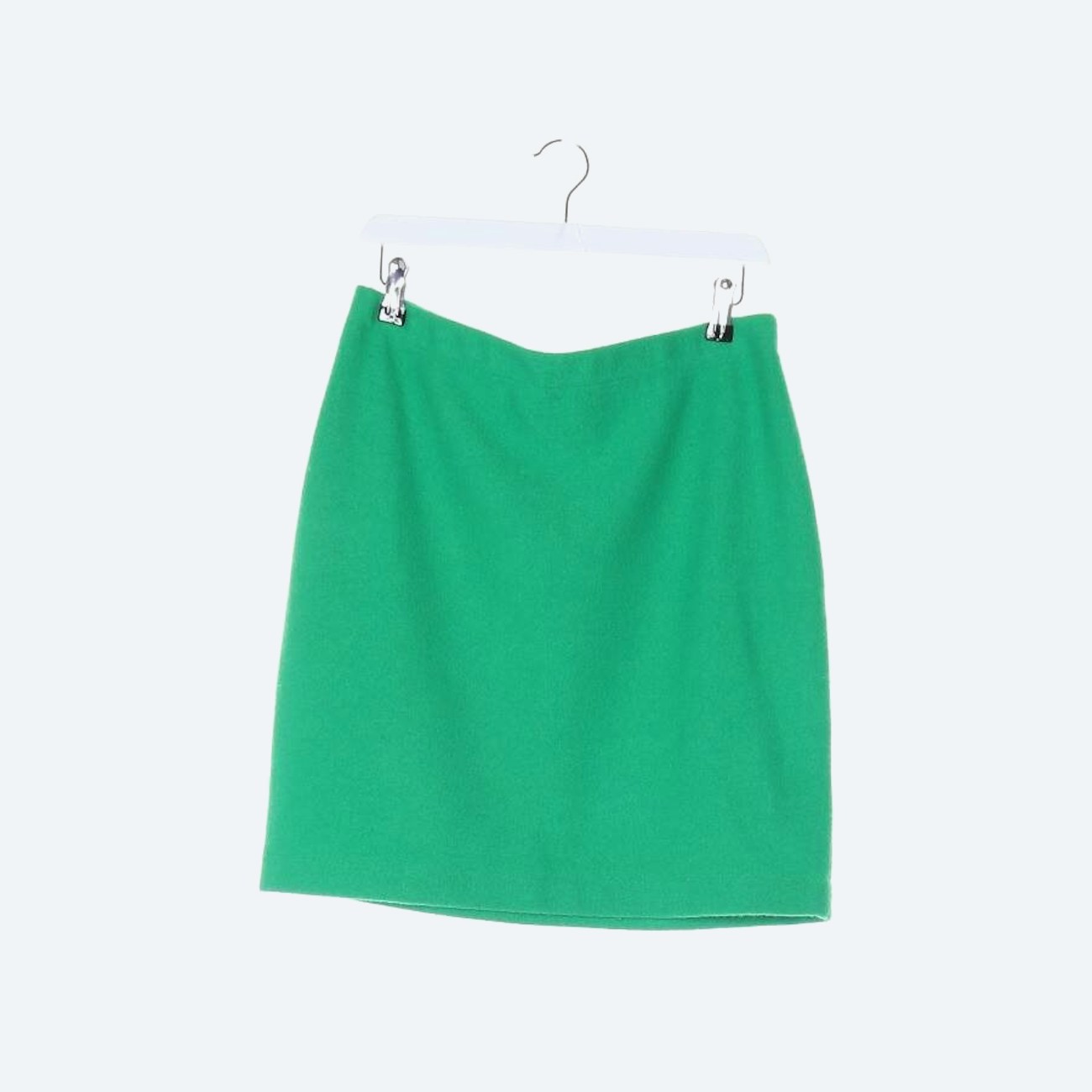 Image 1 of Wool Skirt 40 Green in color Green | Vite EnVogue