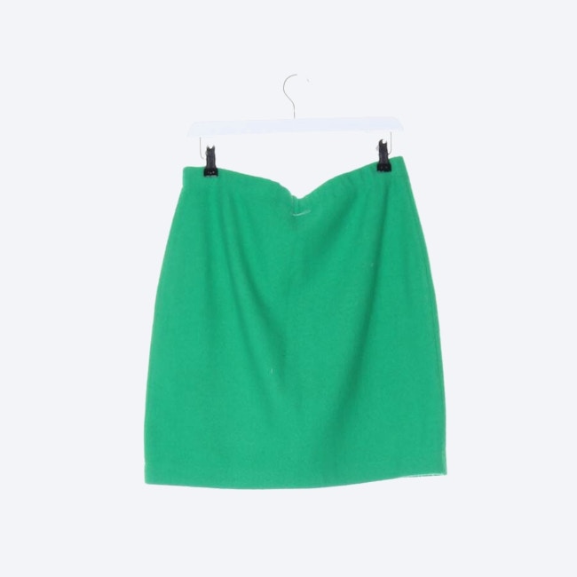 Image 2 of Wool Skirt 40 Green in color Green | Vite EnVogue