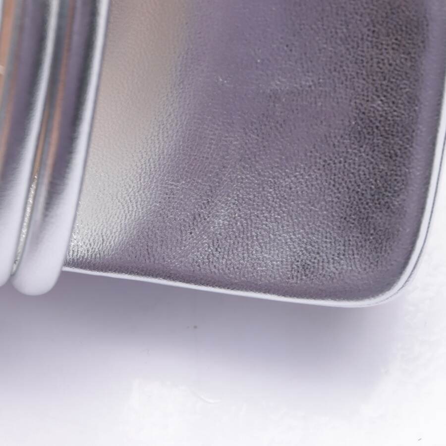Image 5 of Heeled Sandals EUR 40 Silver in color Metallic | Vite EnVogue