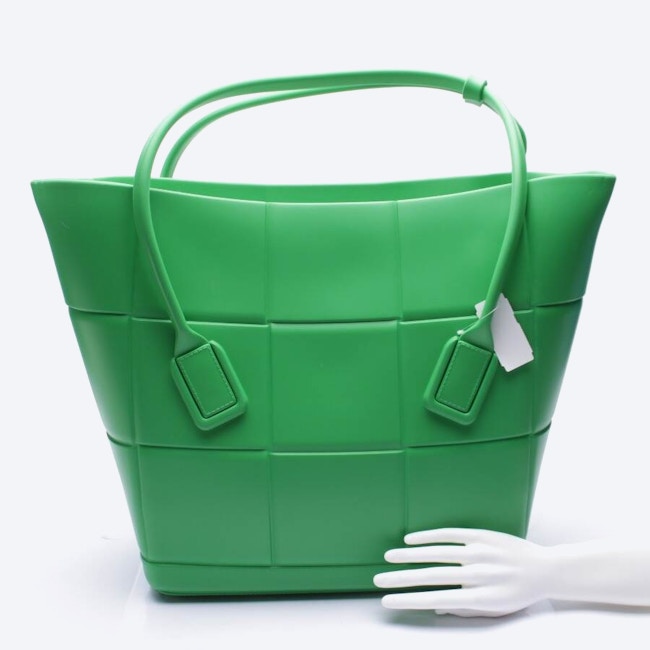 Image 4 of Large Arco Shopper Green in color Green | Vite EnVogue