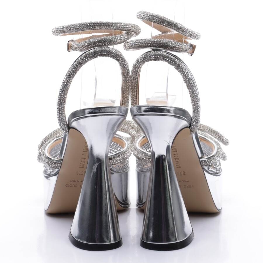 Image 3 of High Heels EUR 37.5 Silver in color Metallic | Vite EnVogue