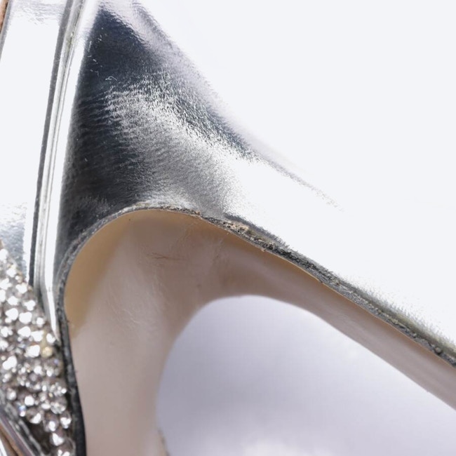 Image 6 of High Heels EUR 37.5 Silver in color Metallic | Vite EnVogue