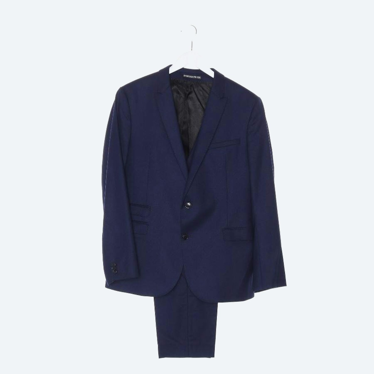 Image 1 of Wool Suit with Vest 50 Blue in color Blue | Vite EnVogue
