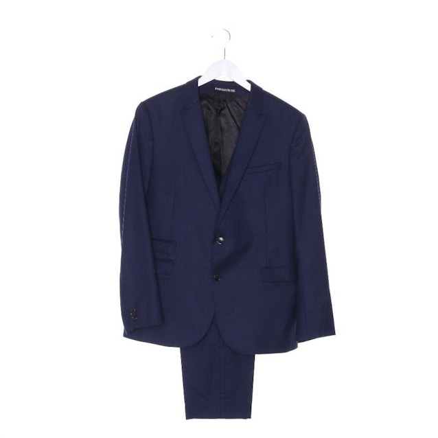 Wool Suit with Vest 50 Blue | Vite EnVogue
