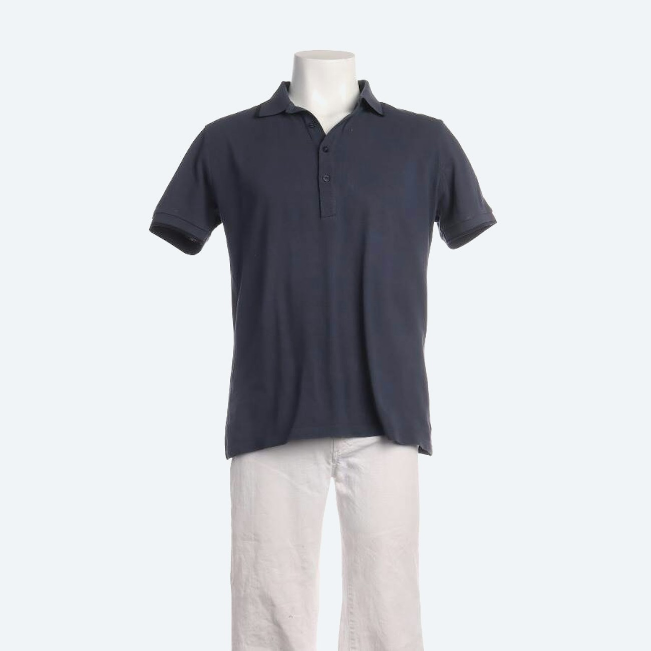 Image 1 of Polo Shirt M Navy in color Blue | Vite EnVogue