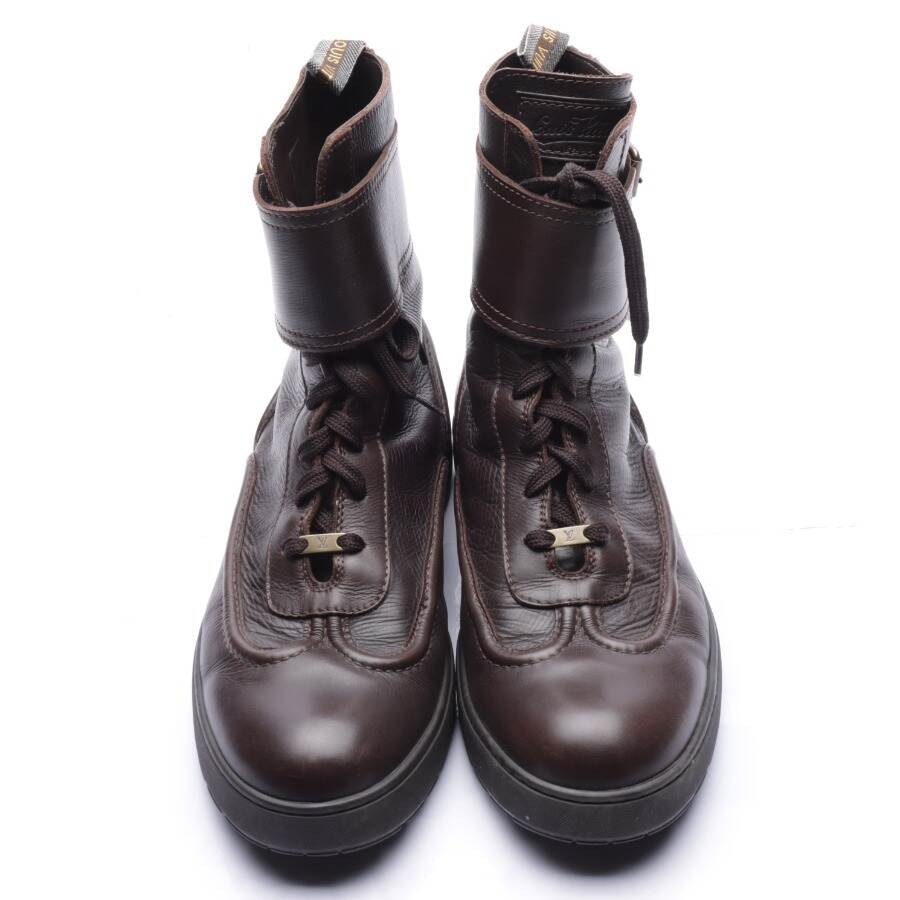 Image 2 of Ankle Boots EUR 45.5 Brown in color Brown | Vite EnVogue