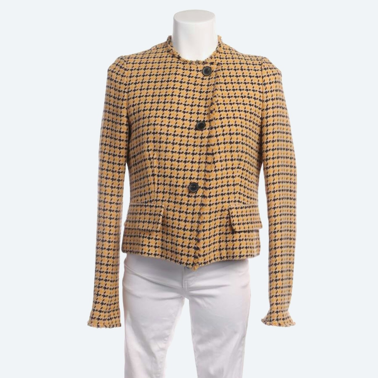 Image 1 of Summer Jacket 38 Yellow in color Yellow | Vite EnVogue