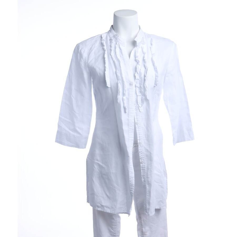 Image 1 of Linen Shirt 34 White in color White | Vite EnVogue