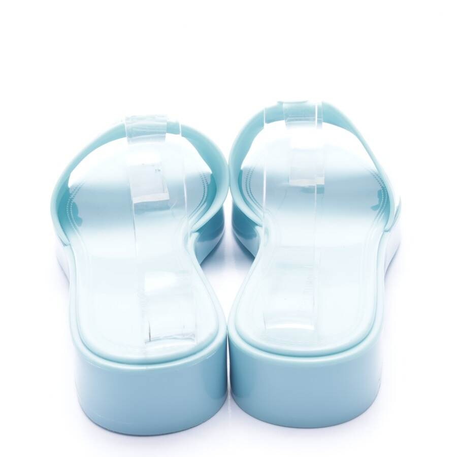 Image 3 of Heeled Sandals EUR 37.5 Light Blue in color Blue | Vite EnVogue