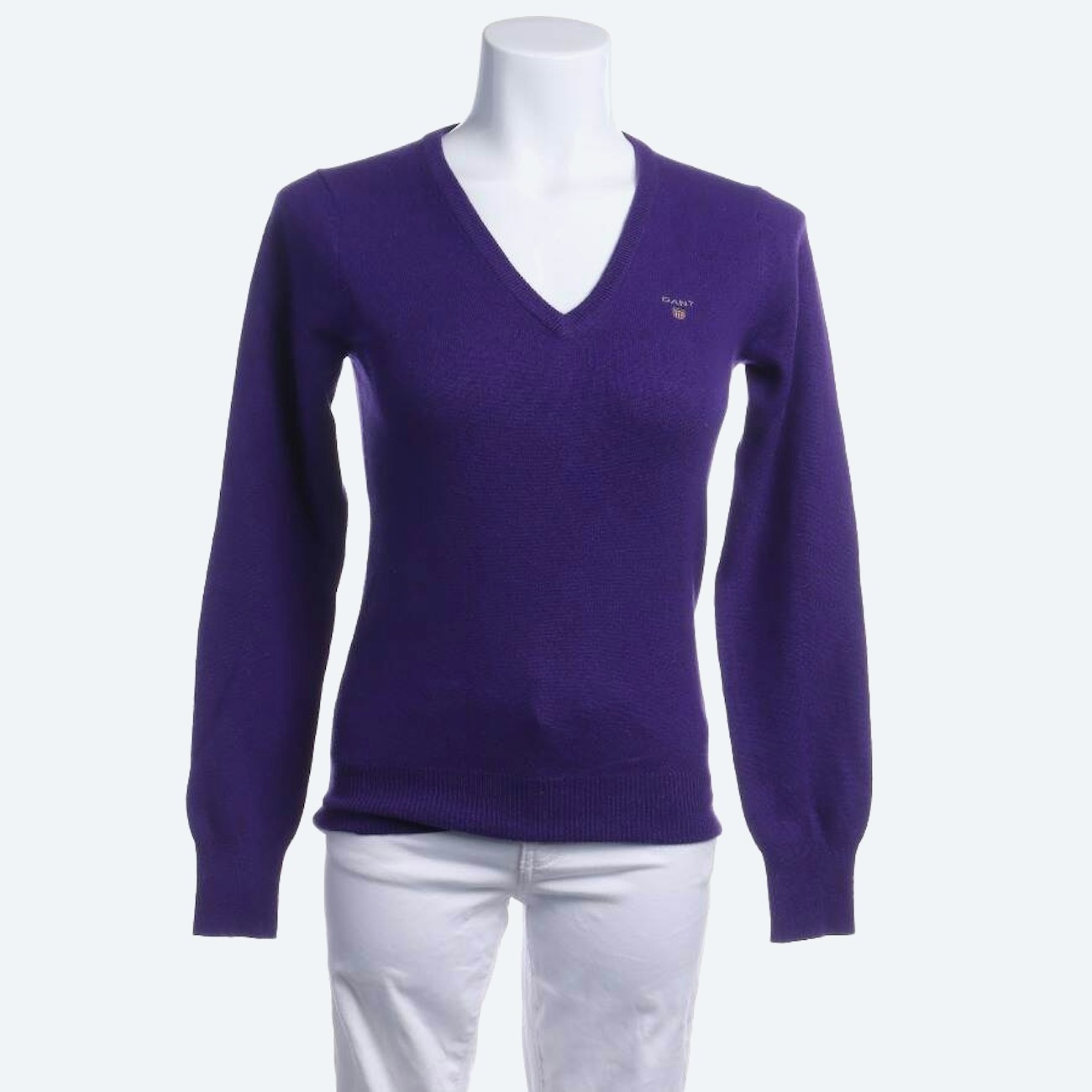 Image 1 of Wool Jumper XS Purple in color Purple | Vite EnVogue