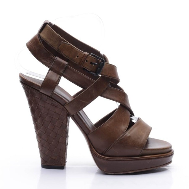 Image 1 of Heeled Sandals EUR 39.5 Brown | Vite EnVogue