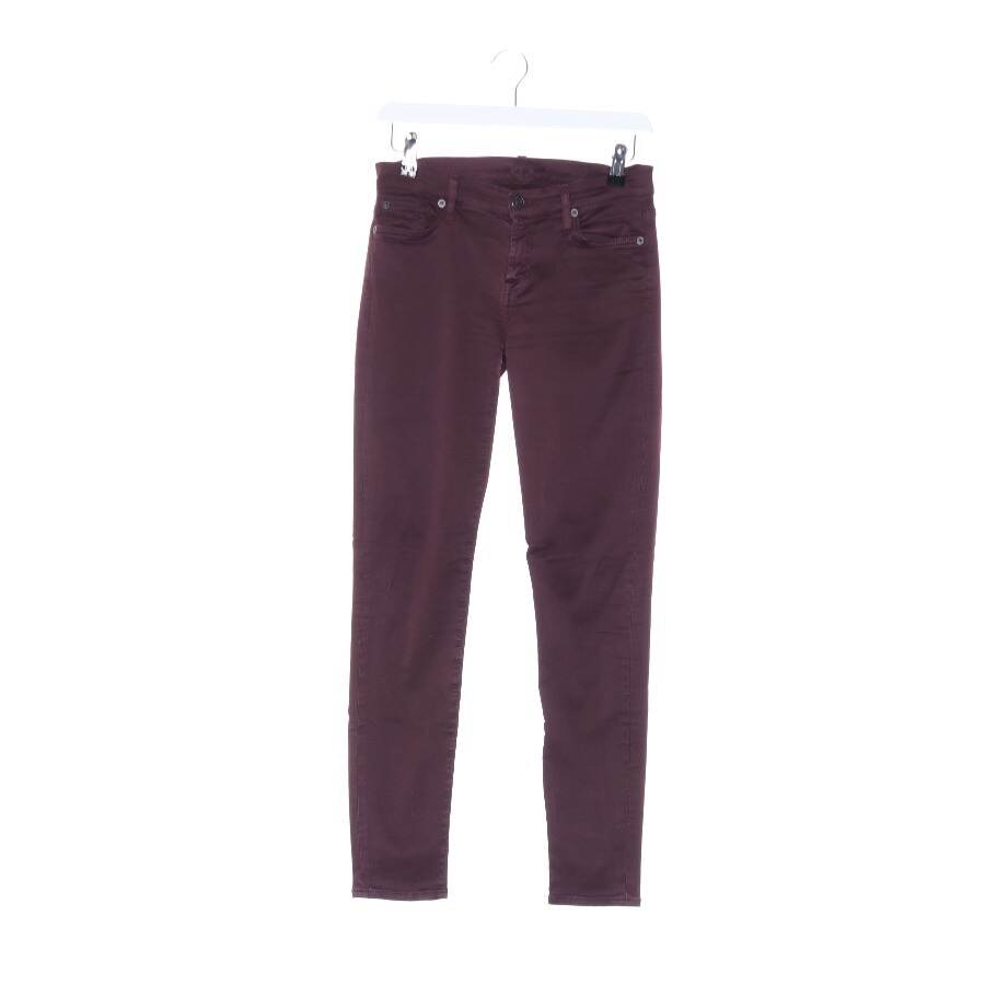 Image 1 of Trousers W25 Bordeaux in color Red | Vite EnVogue