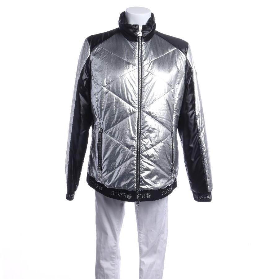 Image 1 of Between-seasons Jacket 44 Silver in color Metallic | Vite EnVogue