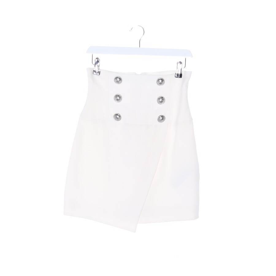 Image 1 of Skirt 34 White in color White | Vite EnVogue