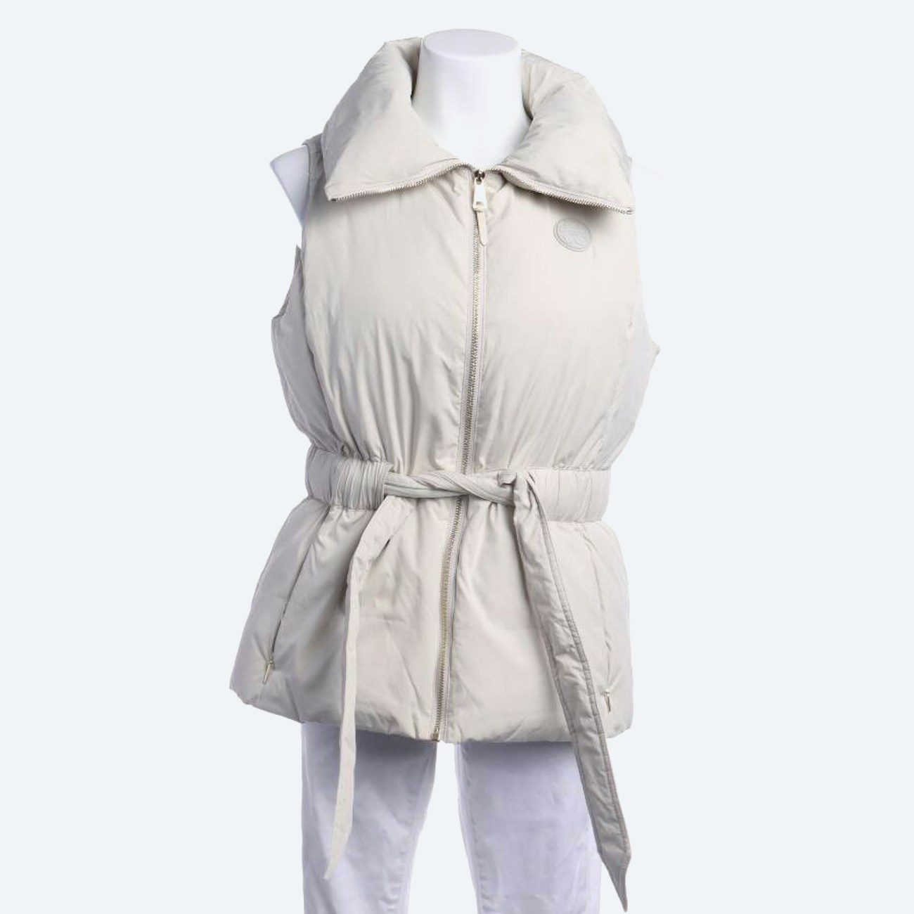 Image 1 of Vest 36 Beige in color White | Vite EnVogue