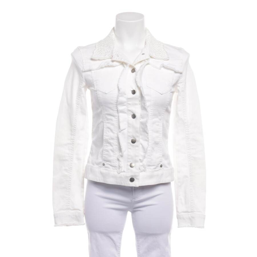 Image 1 of Jeans Jacket 34 White in color White | Vite EnVogue