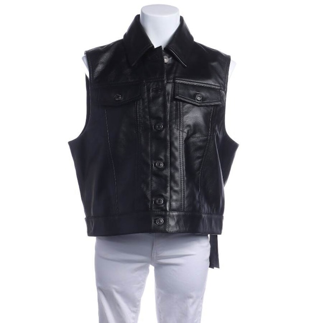 Image 1 of Leather Vest 34 Black | Vite EnVogue