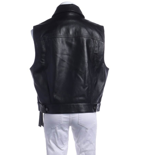 Leather Vest 34 Black | Vite EnVogue