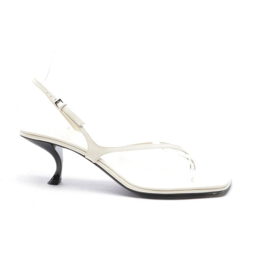 Buy The Row Heeled Sandals in White Heeled Sandals at Vite EnVogue