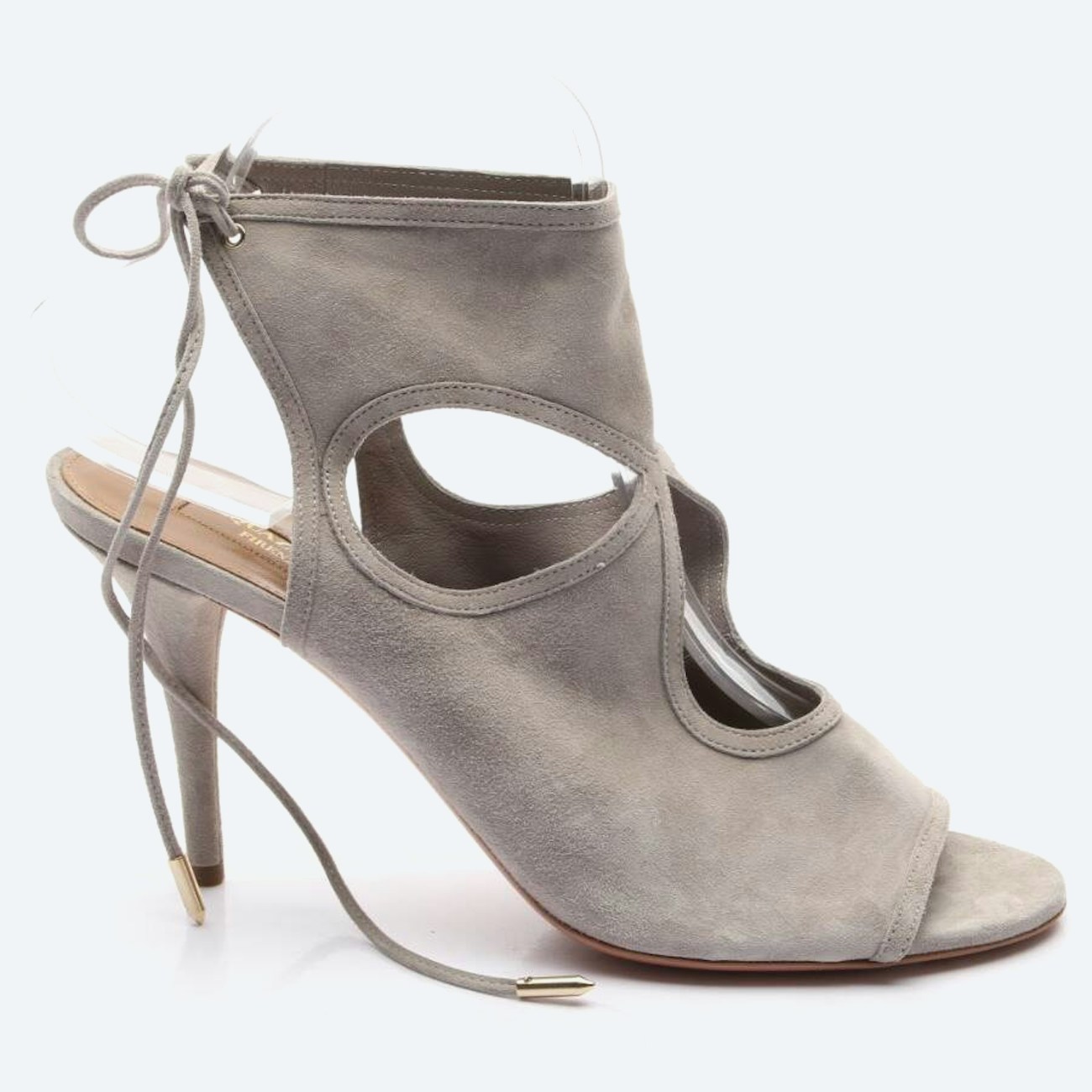 Image 1 of Heeled Sandals EUR 40 Light Gray in color Gray | Vite EnVogue