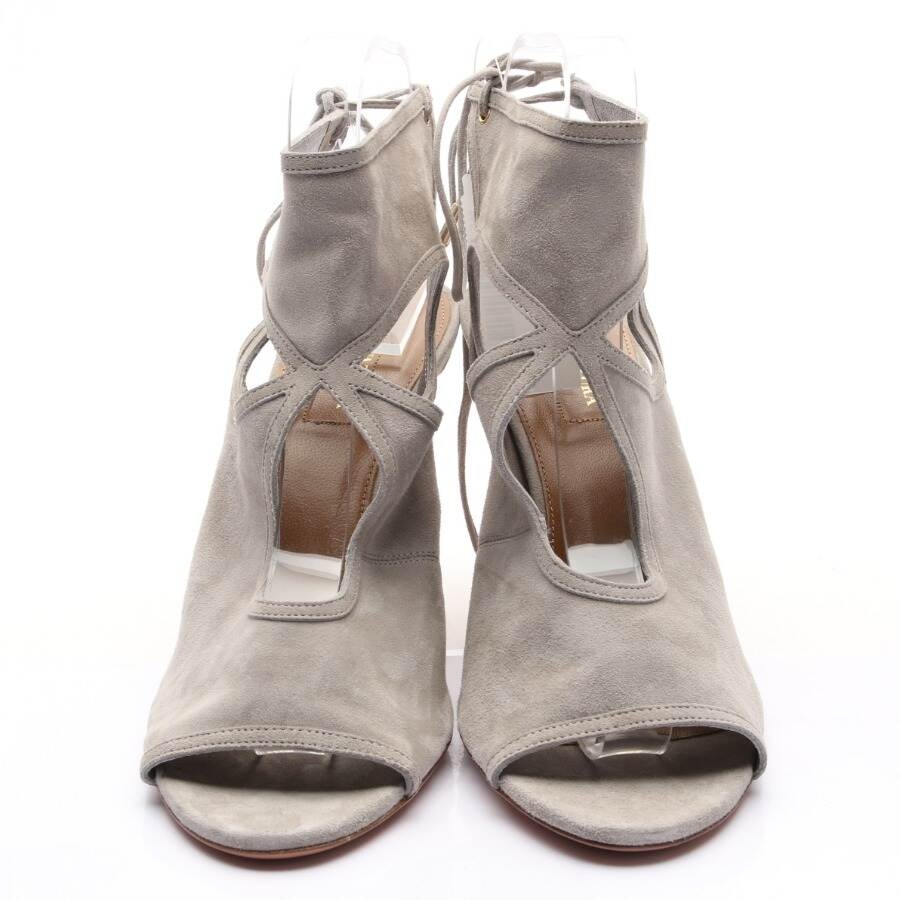 Image 2 of Heeled Sandals EUR 40 Light Gray in color Gray | Vite EnVogue