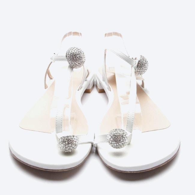 Image 2 of Sandals EUR38 White in color White | Vite EnVogue