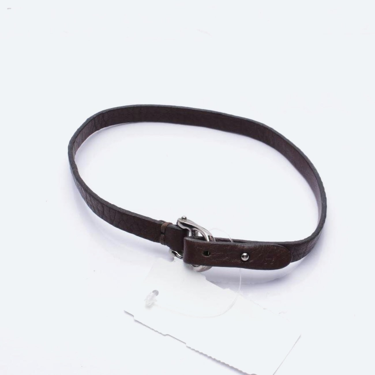 Image 1 of Leather Bracelet Brown in color Brown | Vite EnVogue