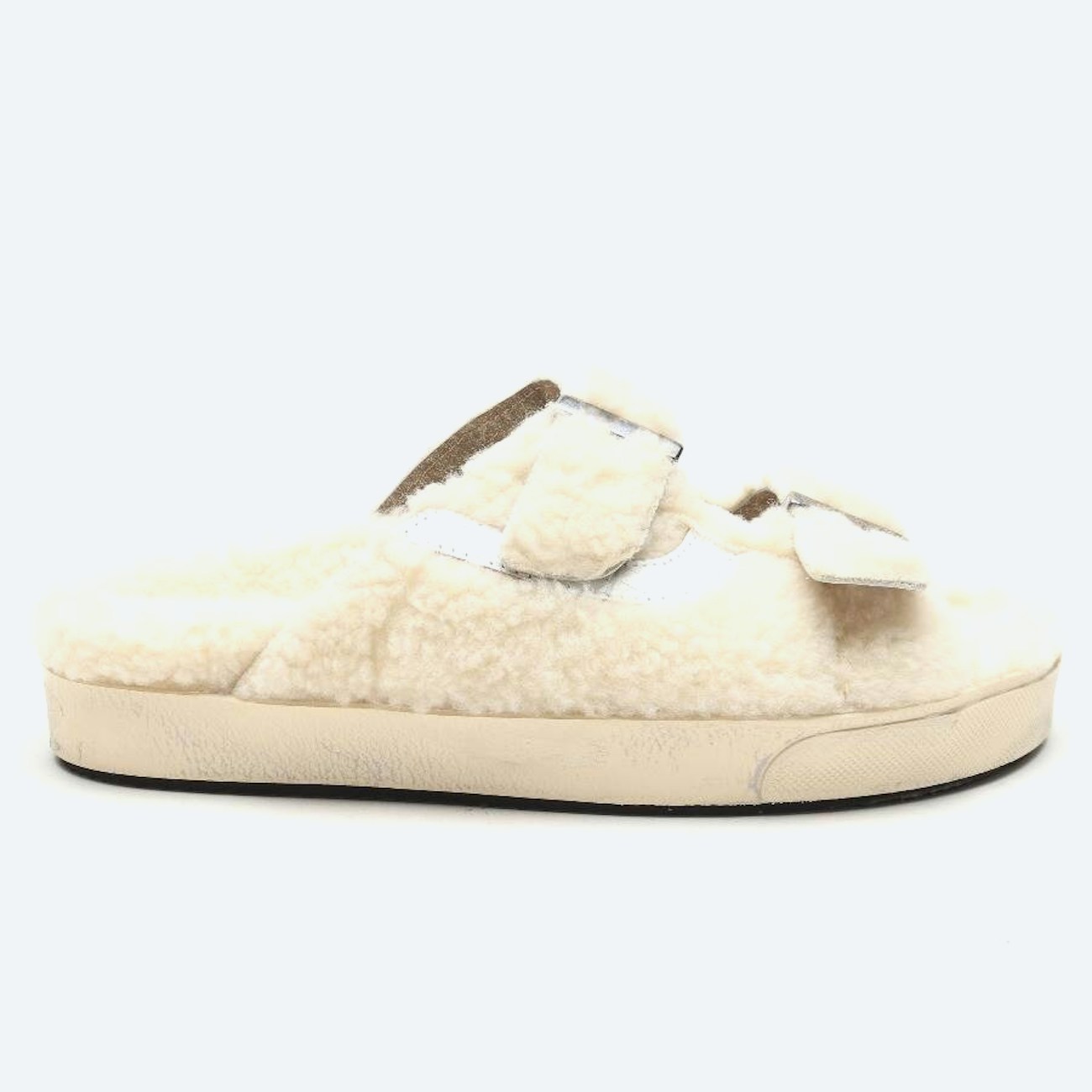 Image 1 of Sandals EUR 36 Beige in color White | Vite EnVogue