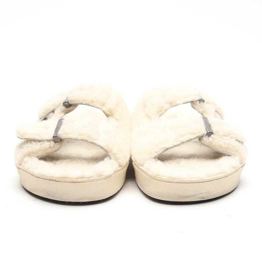 Image 2 of Sandals EUR 36 Beige in color White | Vite EnVogue