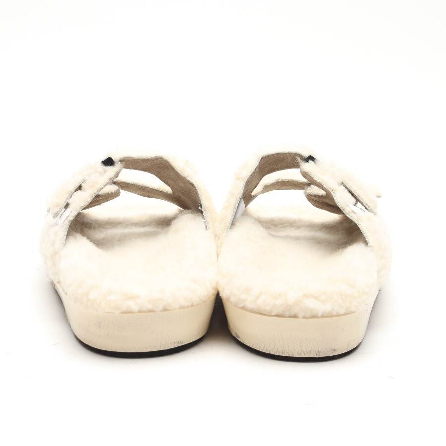 Image 3 of Sandals EUR 36 Beige in color White | Vite EnVogue