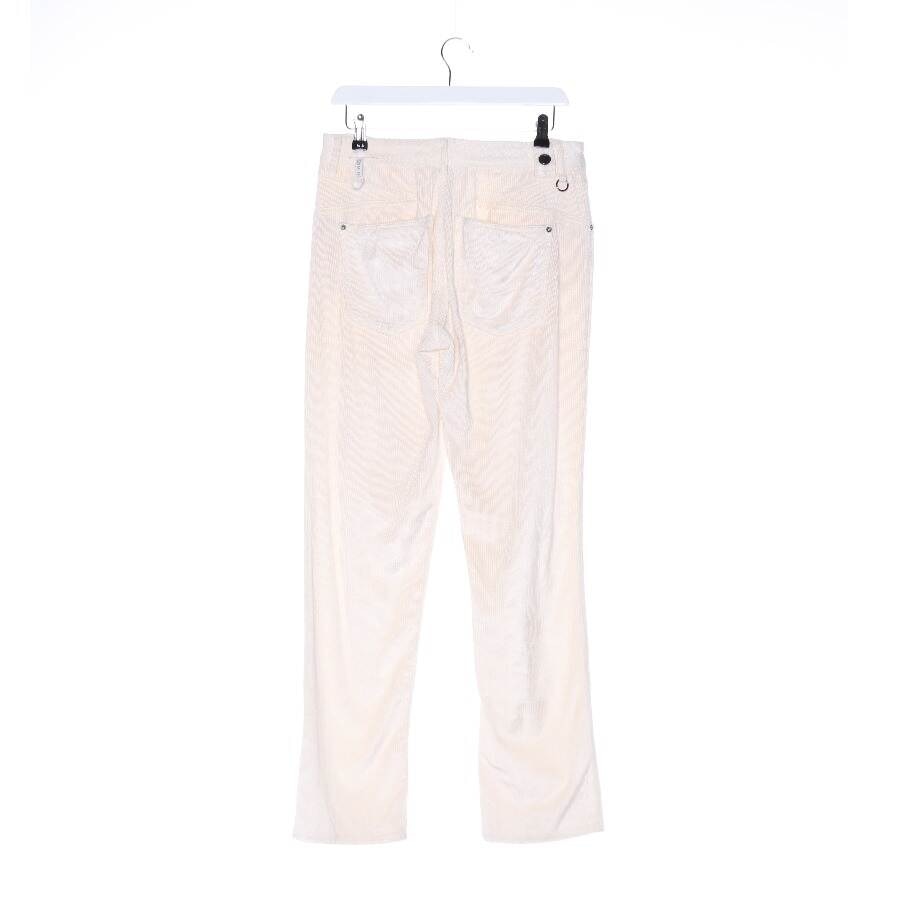 Image 2 of Corduroy Pants 38 Beige in color White | Vite EnVogue