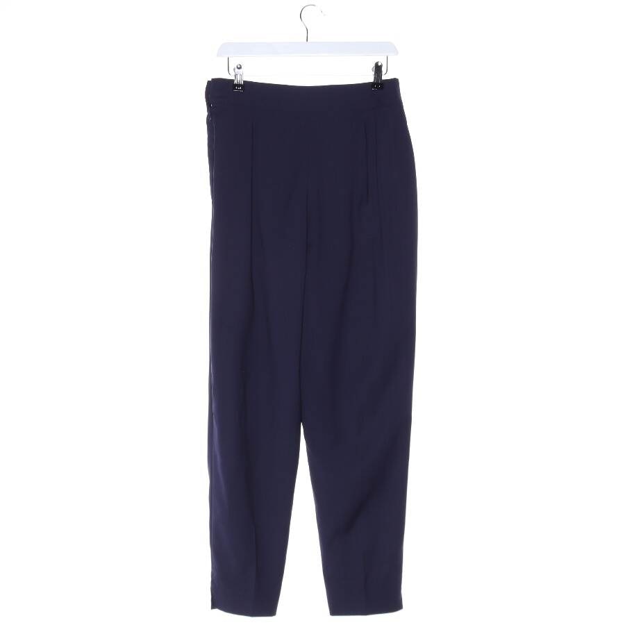 Image 2 of Wool Pants 40 Navy in color Blue | Vite EnVogue