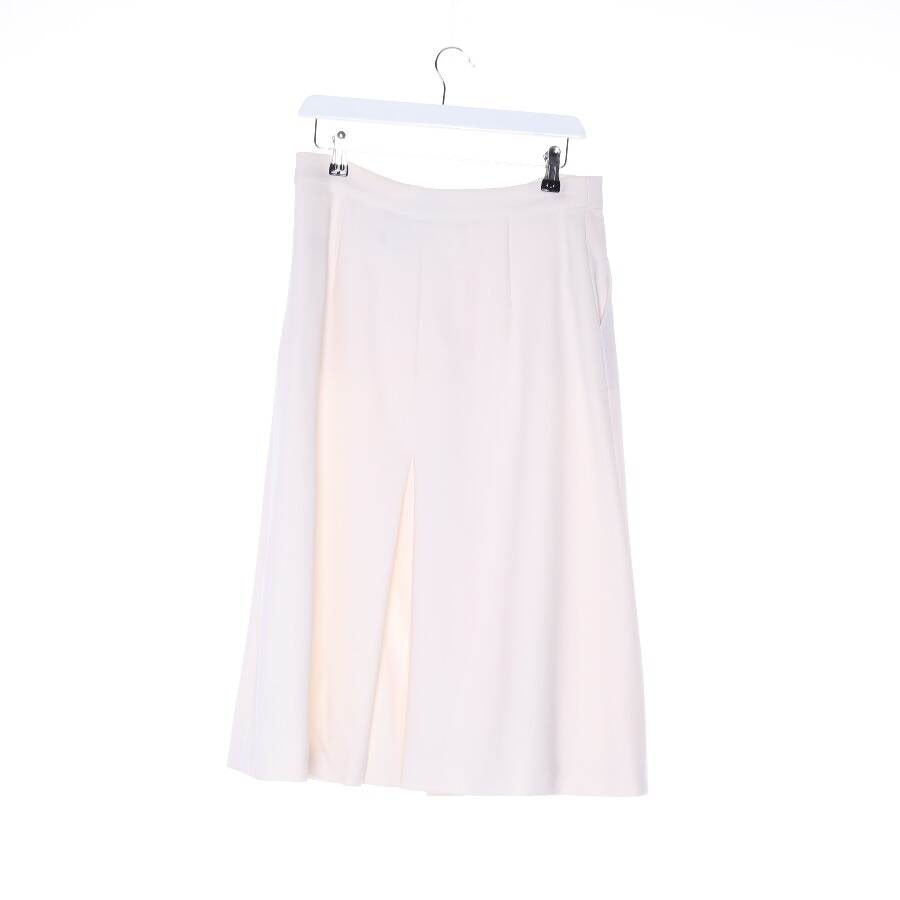 Image 2 of Wool Skirt 38 Cream in color White | Vite EnVogue