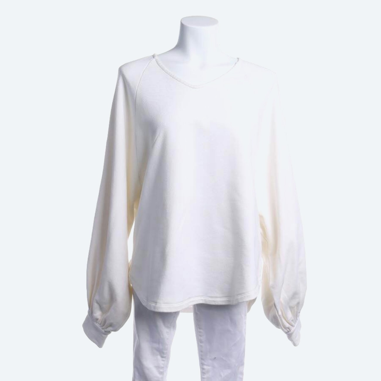 Image 1 of Sweatshirt One Size White in color White | Vite EnVogue