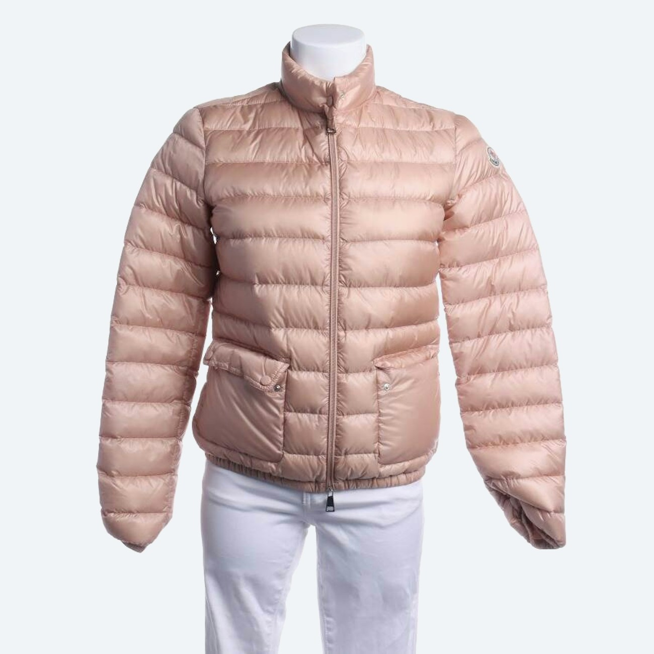 Image 1 of Quilted Jacket 36 Peach in color Orange | Vite EnVogue