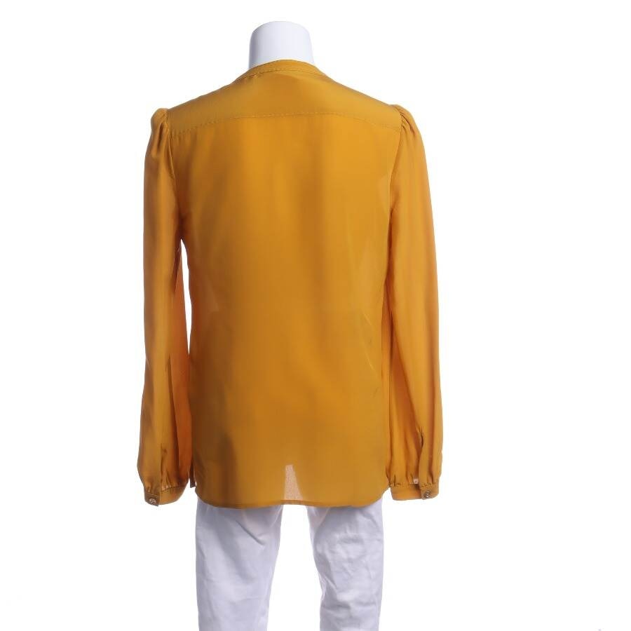 Image 2 of Silk Shirt 36 Mustard Yellow in color Yellow | Vite EnVogue