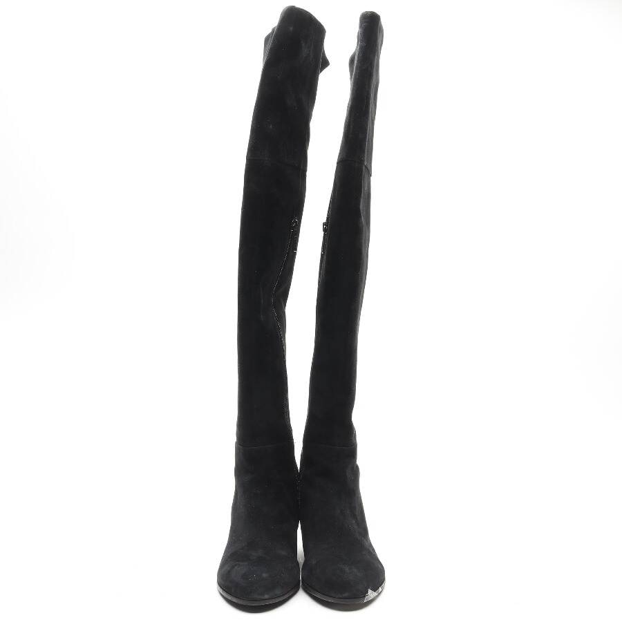 Image 3 of Overknee Boots EUR38 Black in color Black | Vite EnVogue