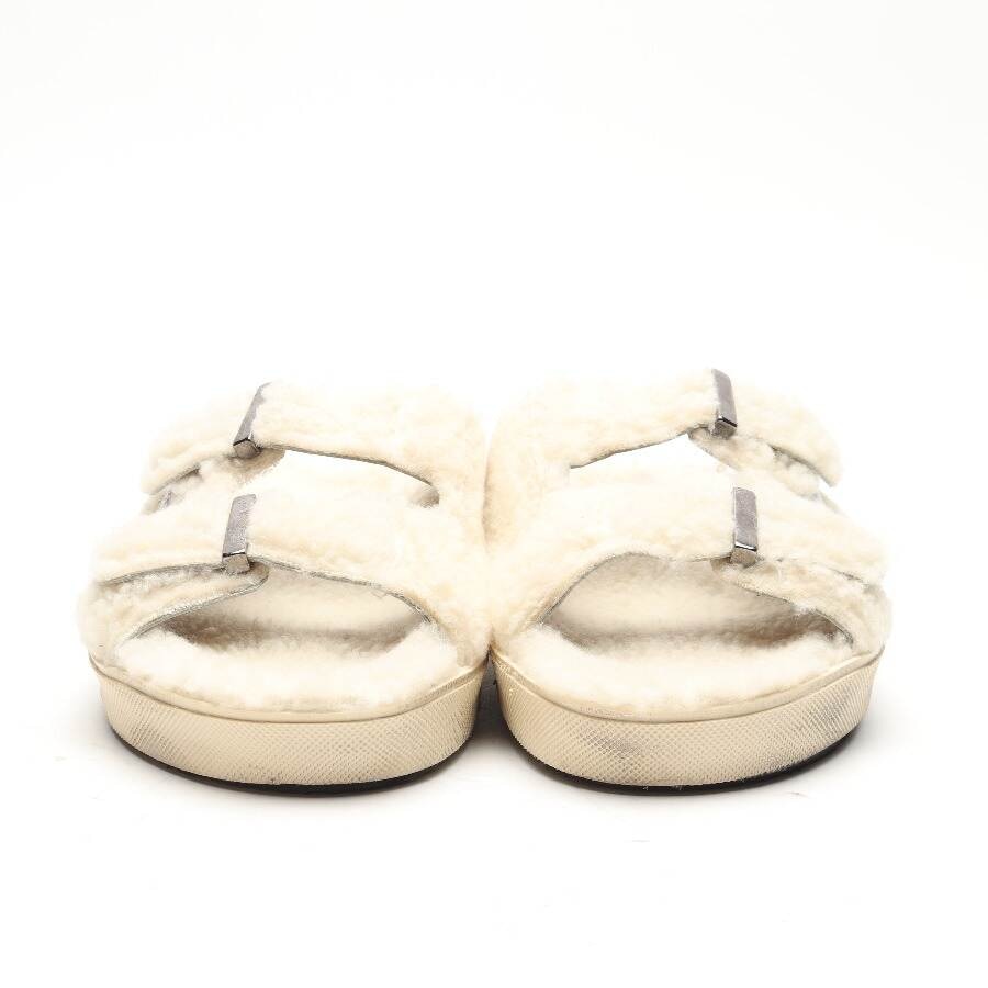Image 2 of Sandals EUR38 Beige in color White | Vite EnVogue
