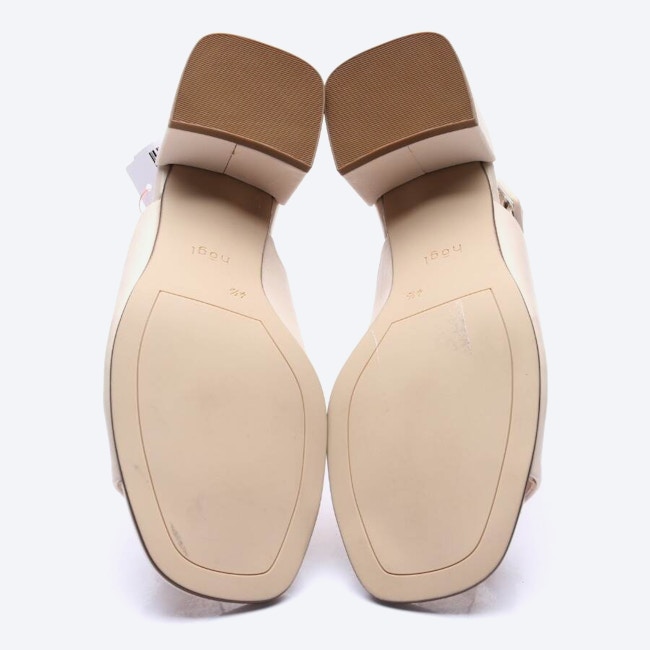 Image 4 of Heeled Sandals EUR 37.5 Cream in color White | Vite EnVogue