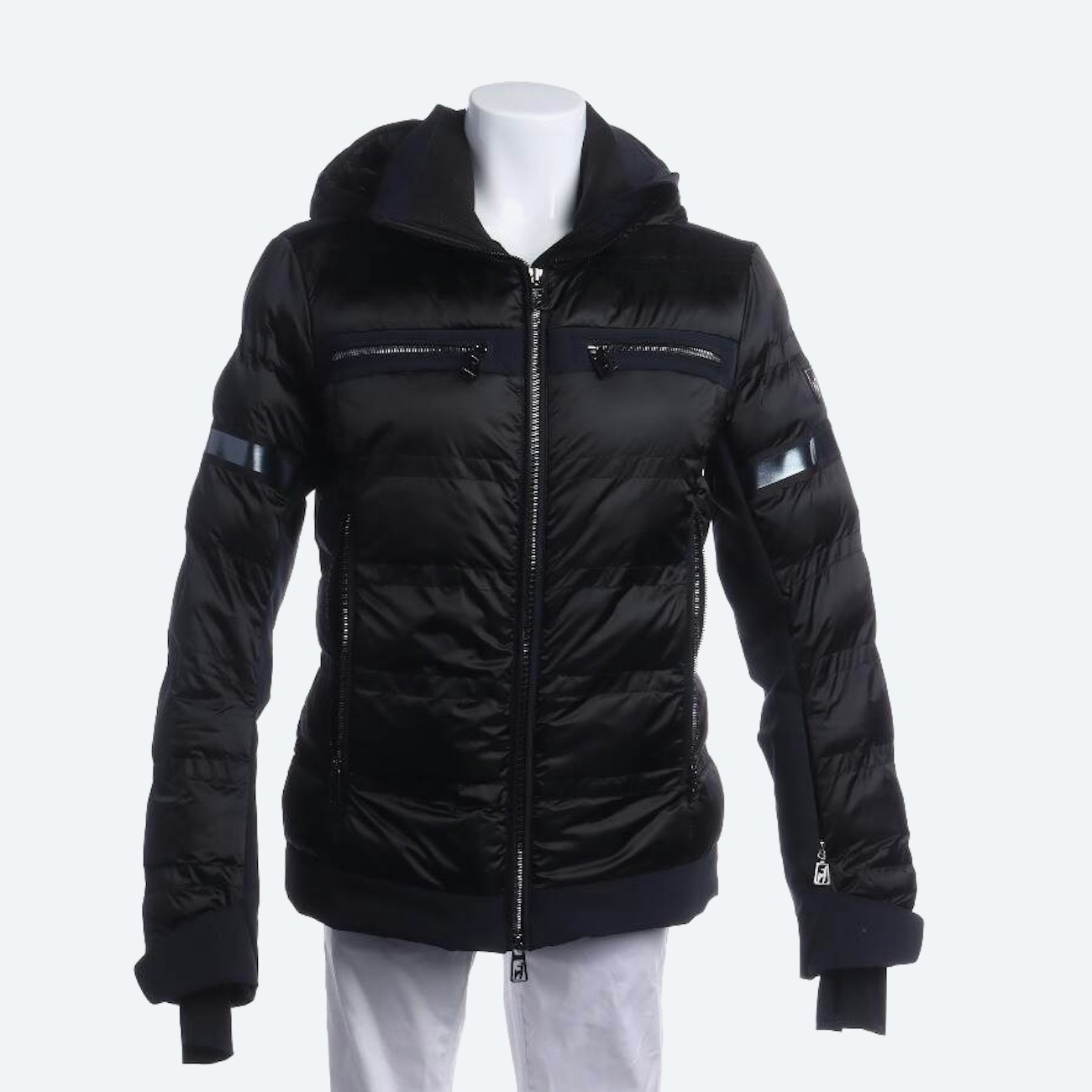Image 1 of Winter Jacket 38 Black in color Black | Vite EnVogue