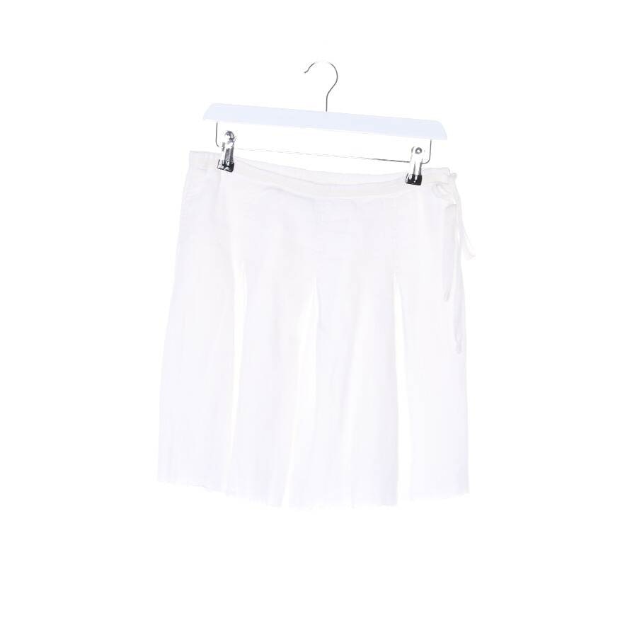 Image 1 of Linen Skirt 34 Beige in color White | Vite EnVogue
