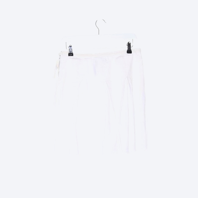 Image 2 of Linen Skirt 34 Beige in color White | Vite EnVogue