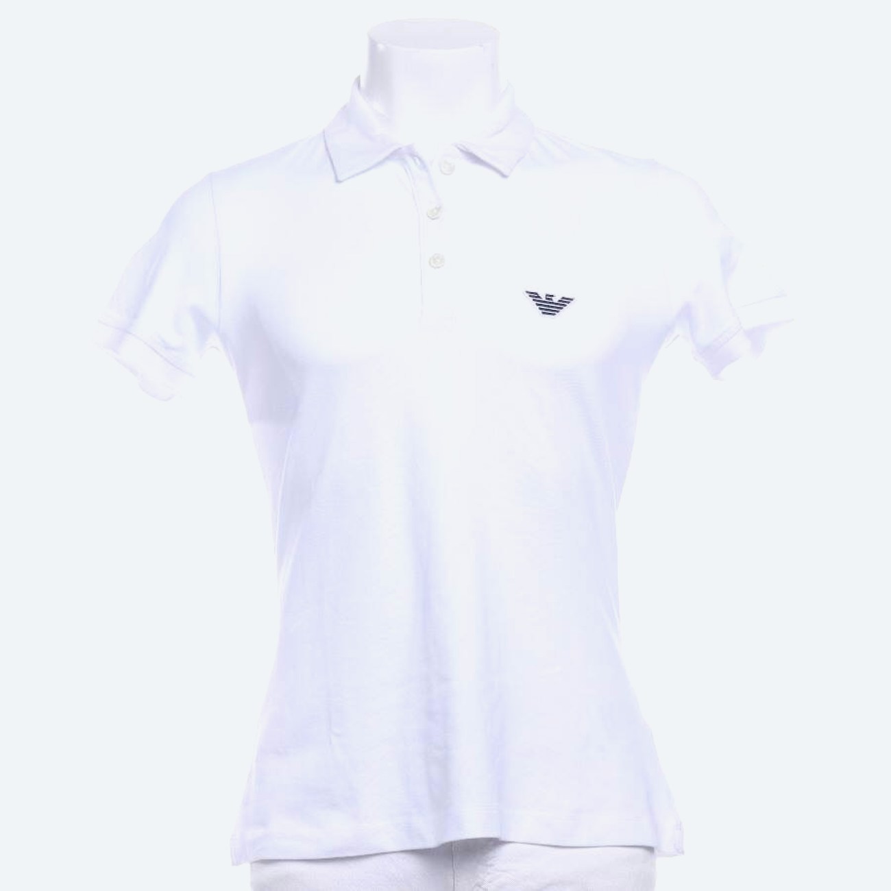 Image 1 of Polo Shirt 46 White in color White | Vite EnVogue