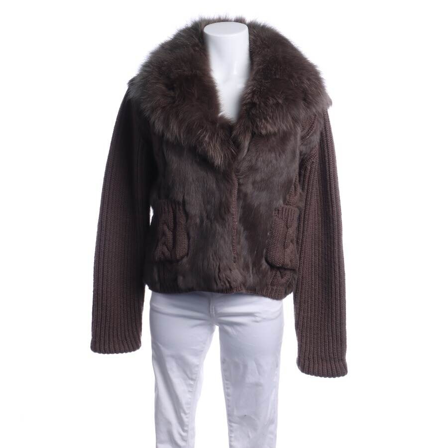Image 1 of Wool Jacket 38 Brown in color Brown | Vite EnVogue