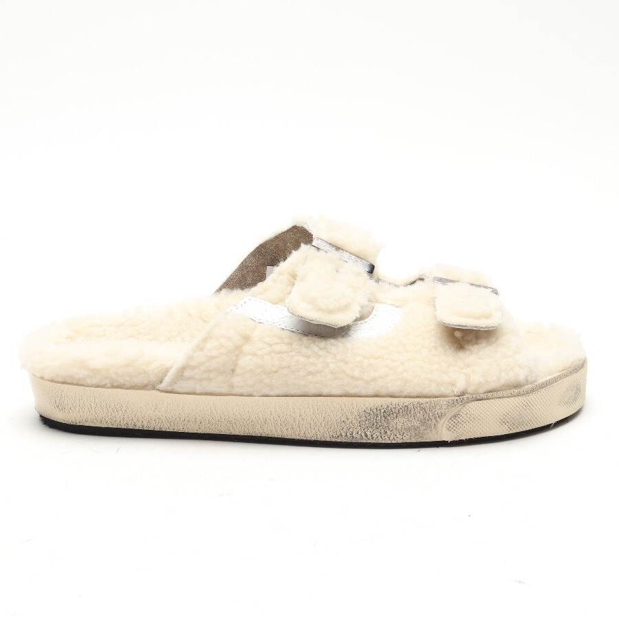 Image 1 of Sandals EUR 39 Beige in color White | Vite EnVogue