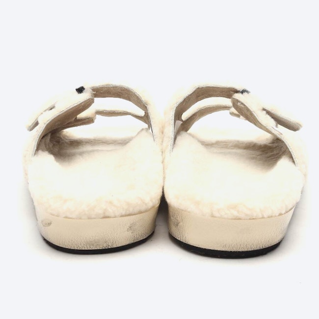 Image 3 of Sandals EUR 39 Beige in color White | Vite EnVogue