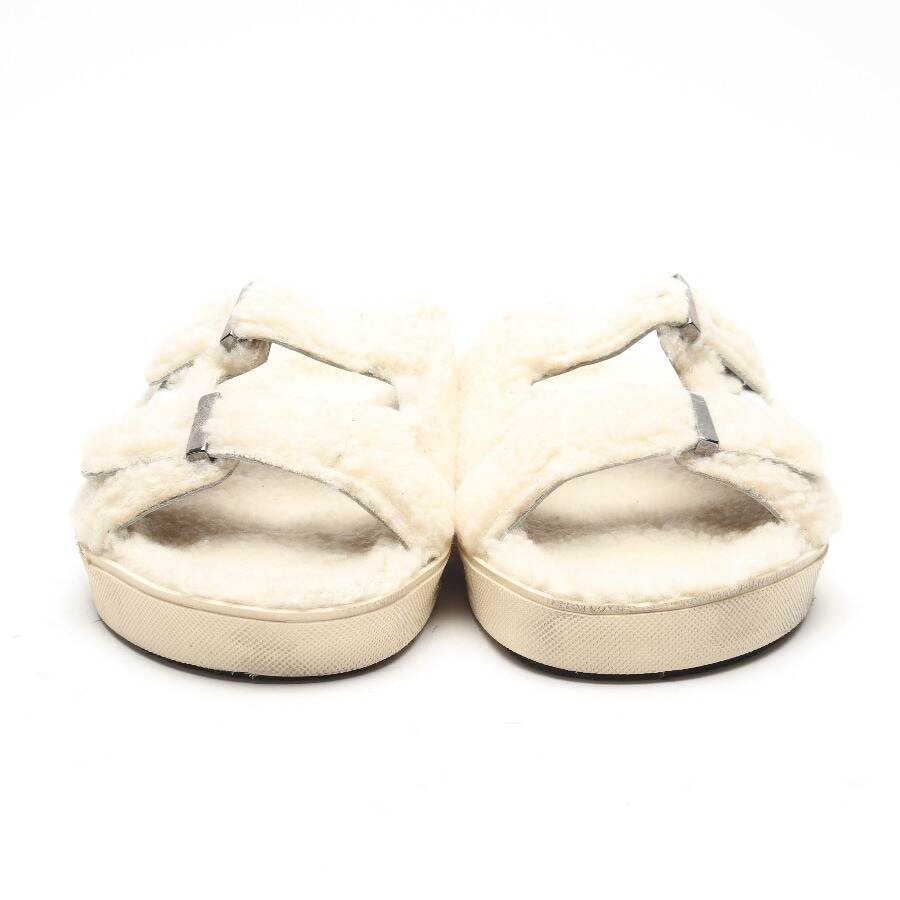 Image 2 of Sandals EUR 41 Beige in color White | Vite EnVogue