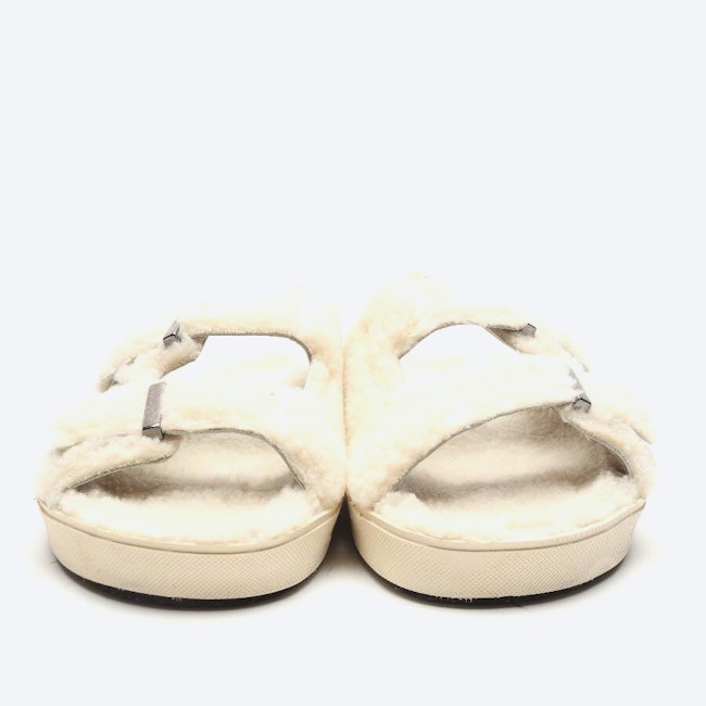 Image 2 of Sandals EUR 40 Beige in color White | Vite EnVogue