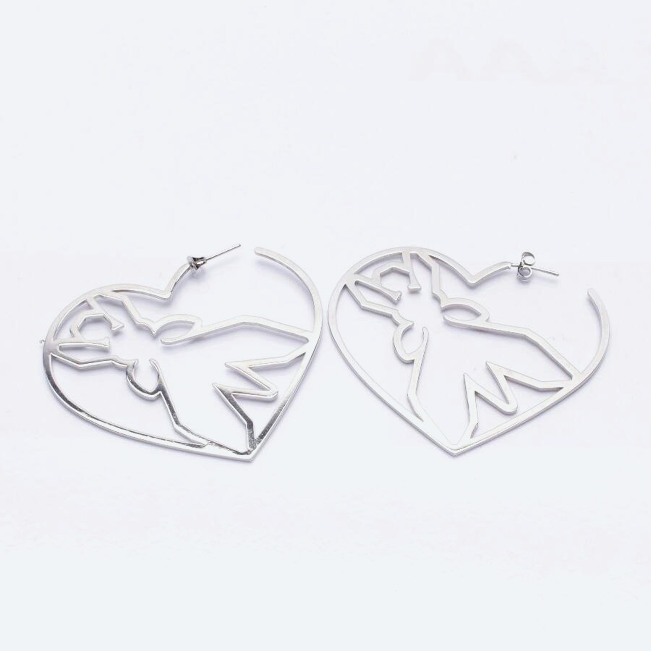 Image 1 of Earrings Silver in color Metallic | Vite EnVogue